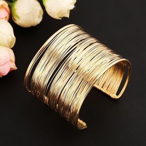 Express Gold Tone Cuff